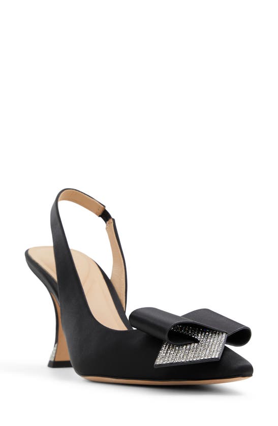 Shop Ted Baker Ari Bow Slingback Sandal In Black