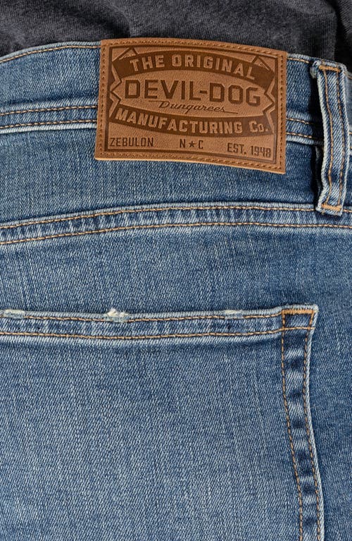 Devil-dog Dungarees Boot Cut Stretch Jeans In Creswell