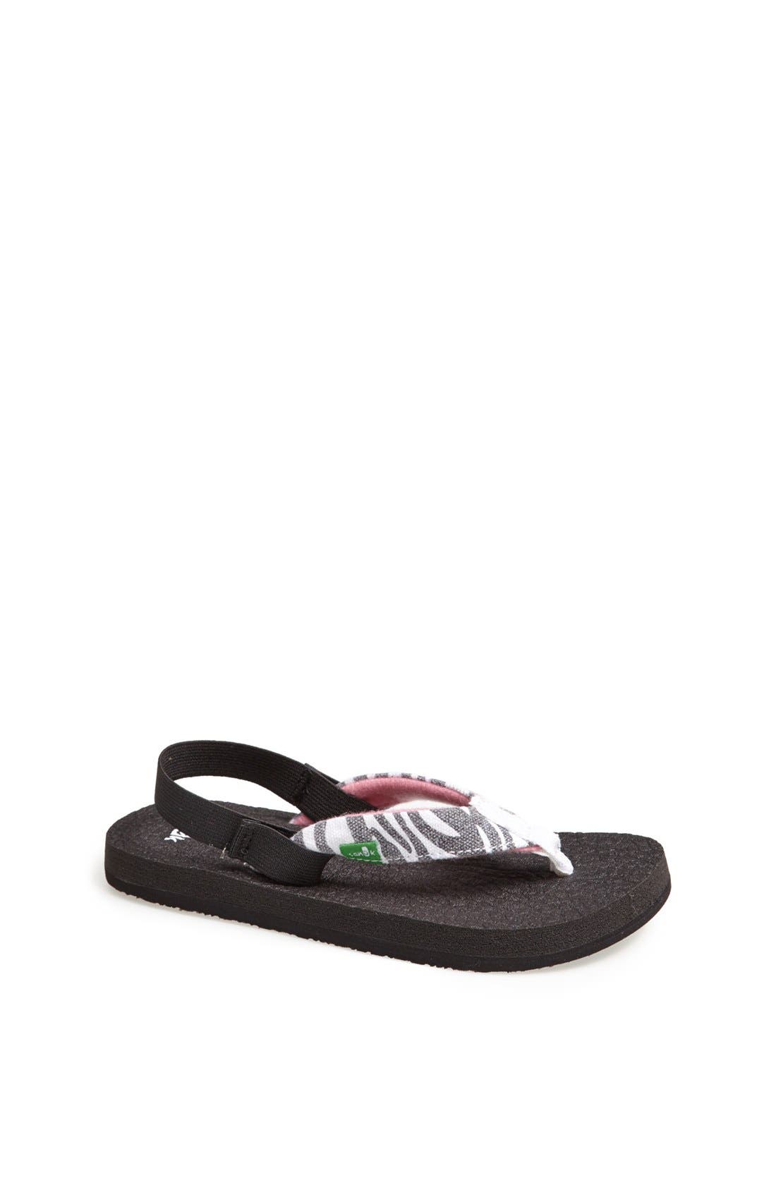 sanuk wildlife flip flops
