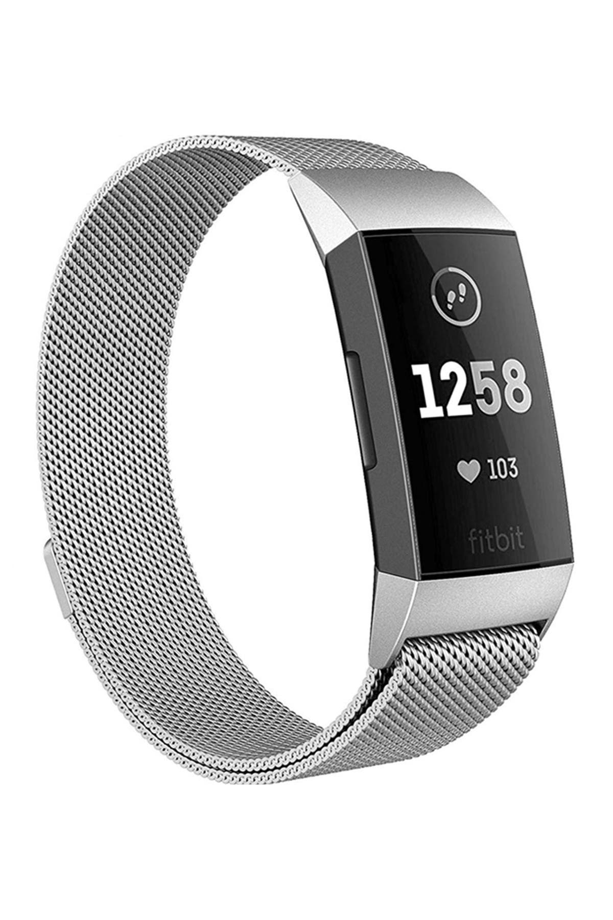 fitbit charge 3 stainless steel band
