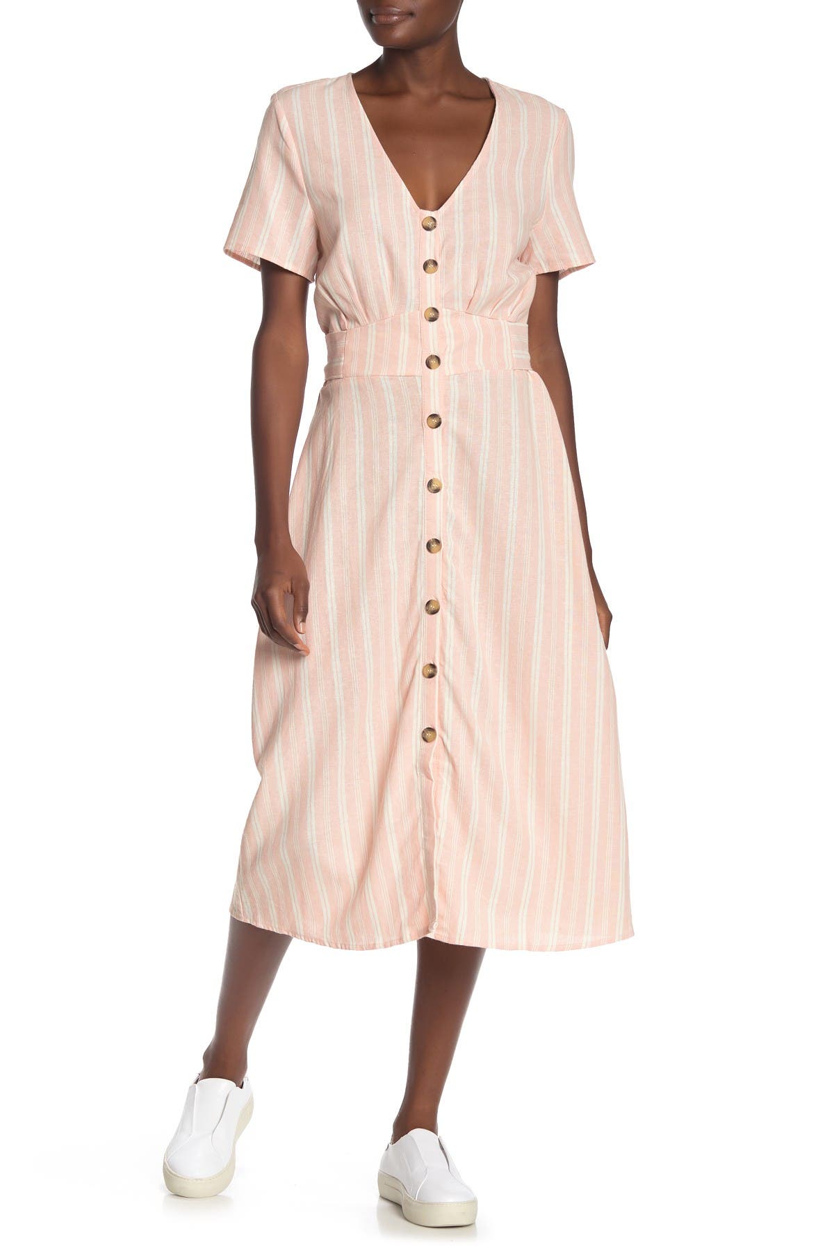 cotton on linen dress