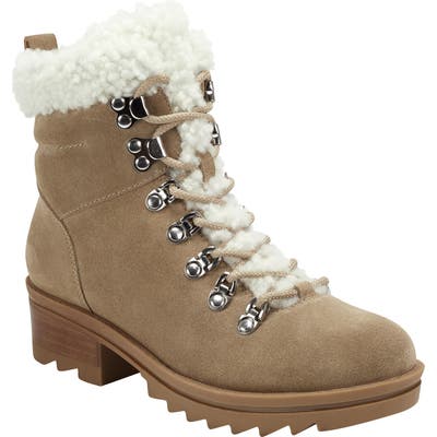 Marc Fisher Ltd Brylee Water Resistant Boot, Beige