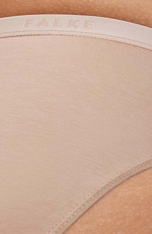 Shop Falke Daily Comfort 2-pack Stretch Cotton Bikini Briefs In Camel