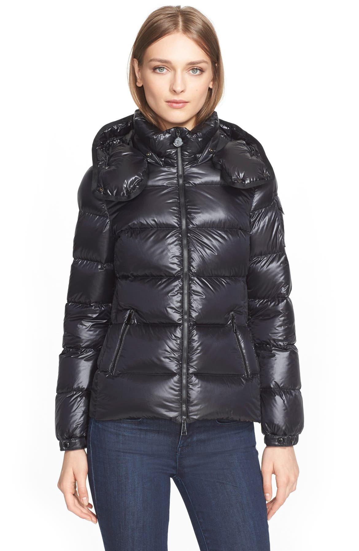 Moncler 'Berre' Down Puffer Coat with Detachable Hood | Nordstrom