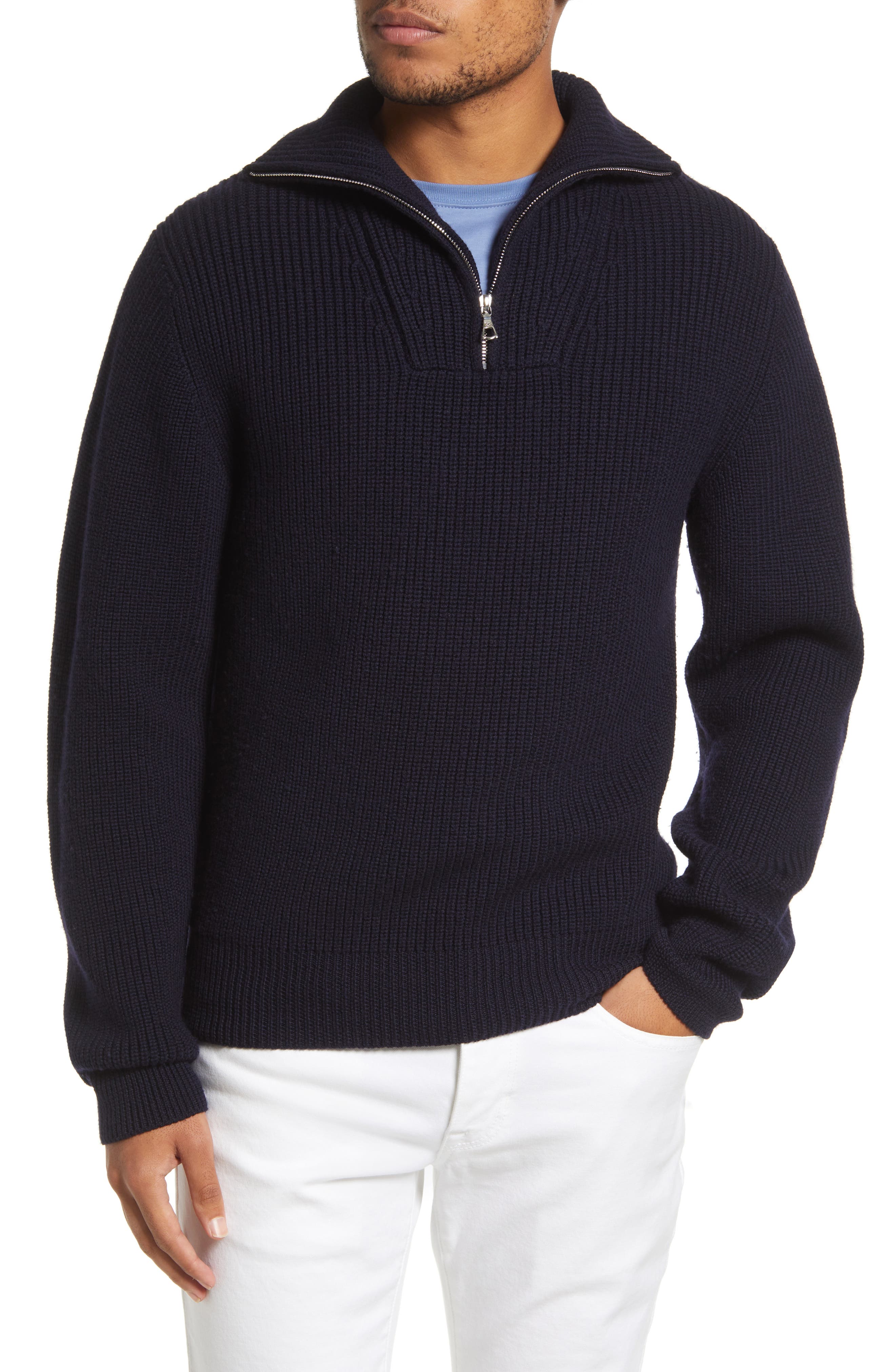 Officine Générale Tarek Quarter Zip 