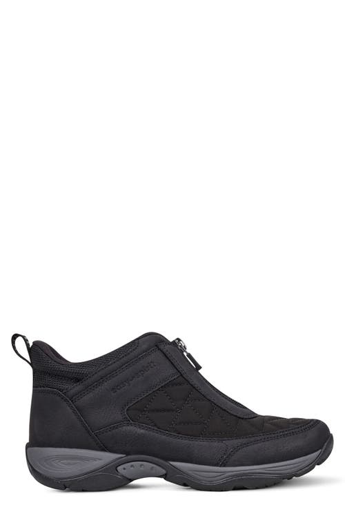 Shop Easy Spirit Erling Water Resistant Zip Sneaker In Black