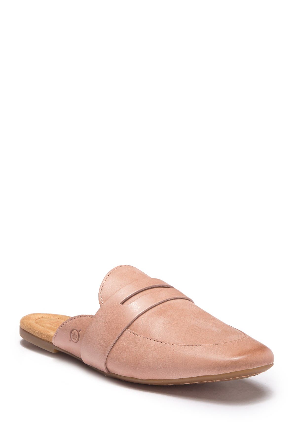 Born | Cayo Leather Penny Loafer Mule 
