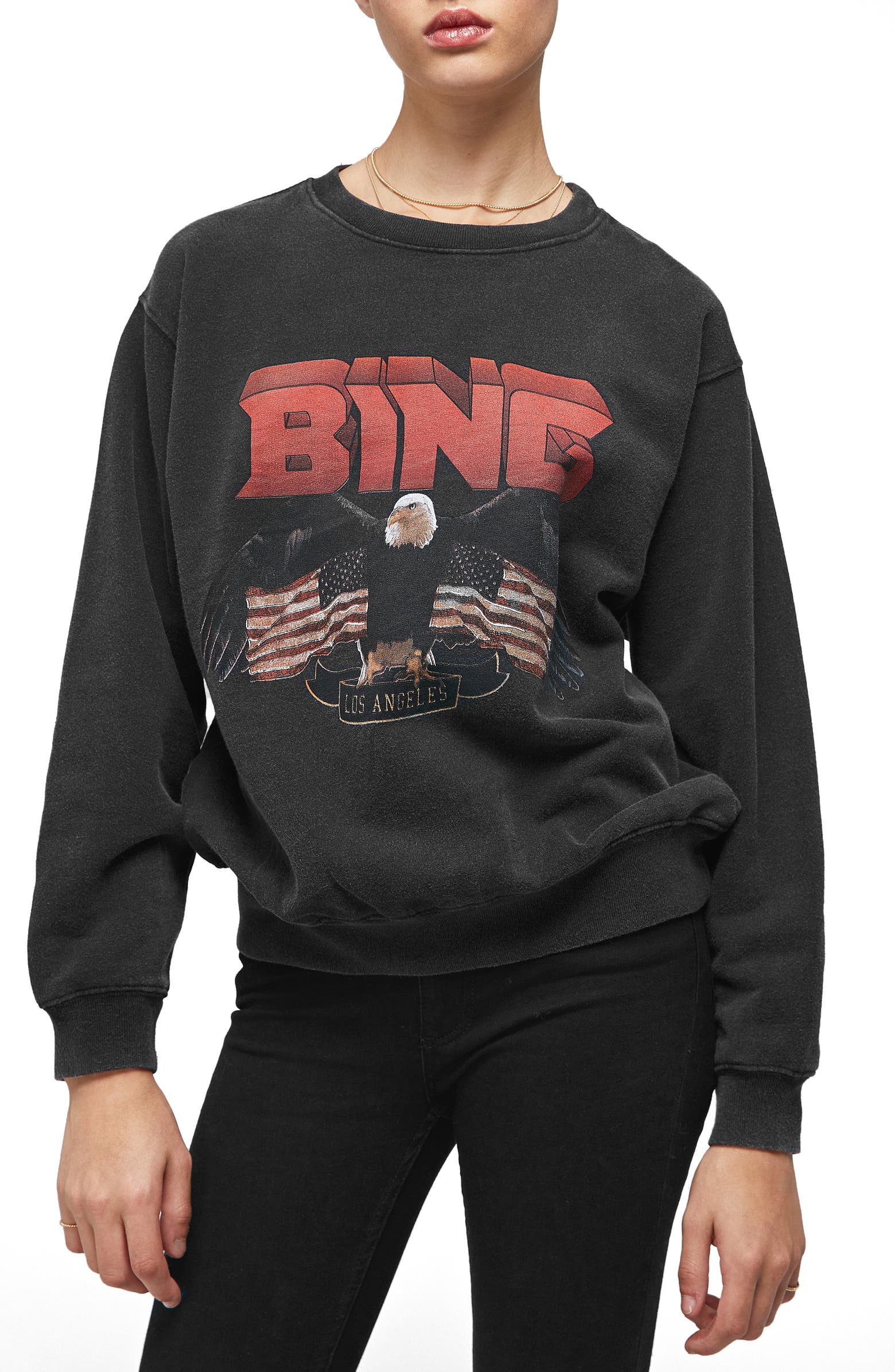 ANINE BING Vintage Bing Graphic Sweatshirt | Nordstrom