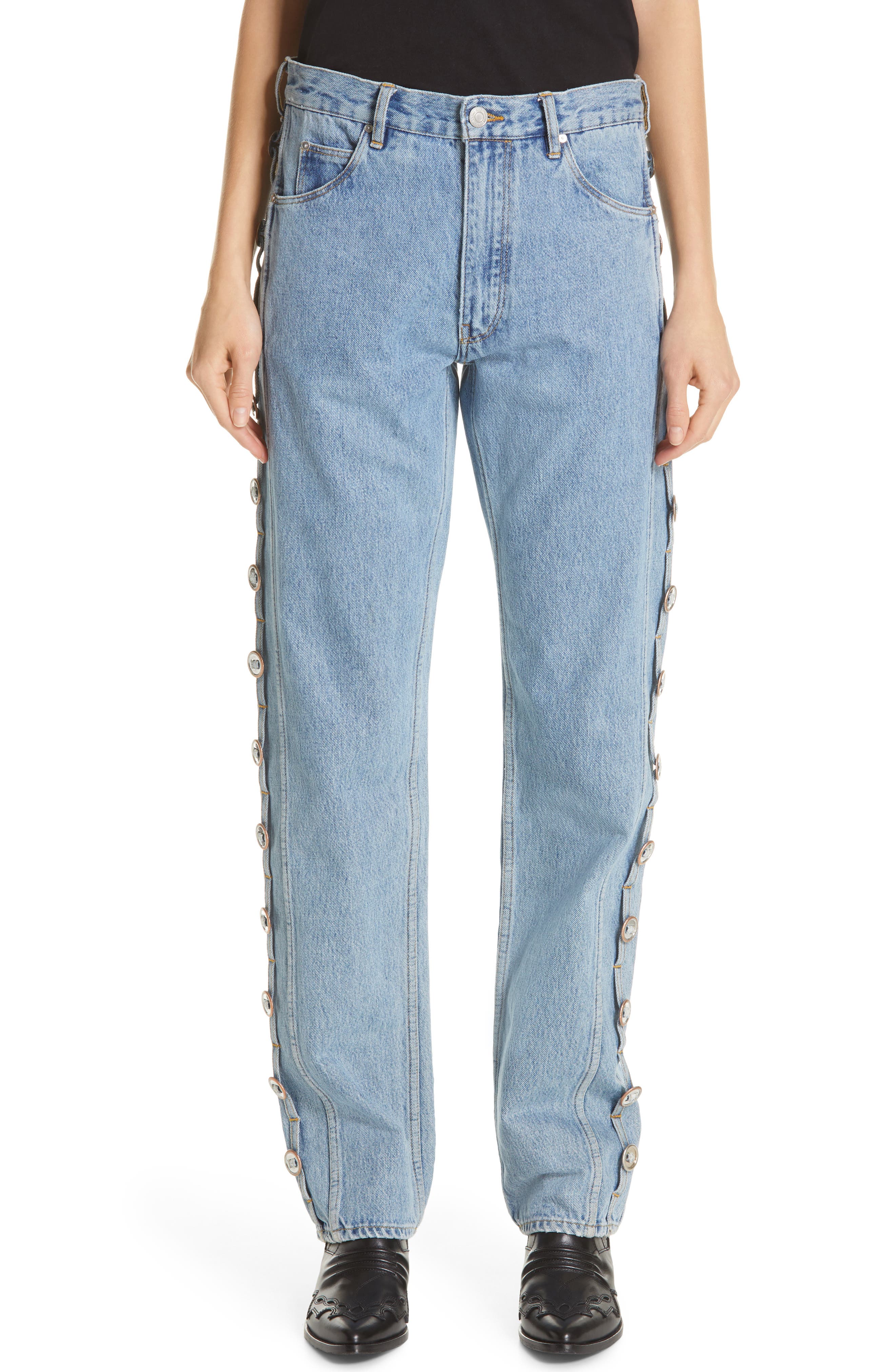 Martine Rose Side Panel Jeans Nordstrom