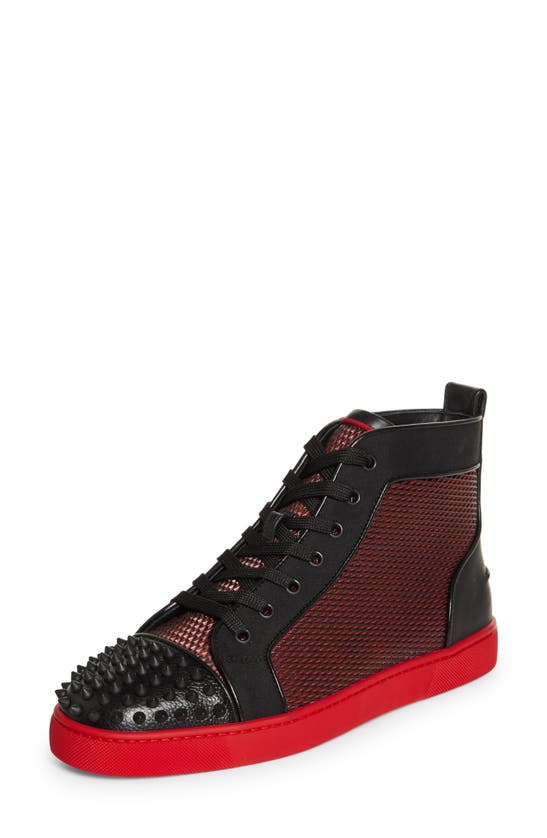 Lou Spikes Orlato Sneakers in Black - Christian Louboutin