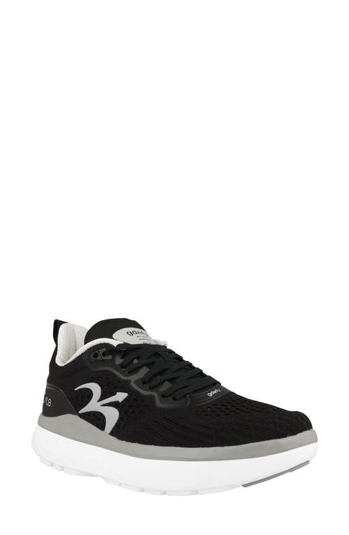 XLR8 Sneaker in Black /Silver