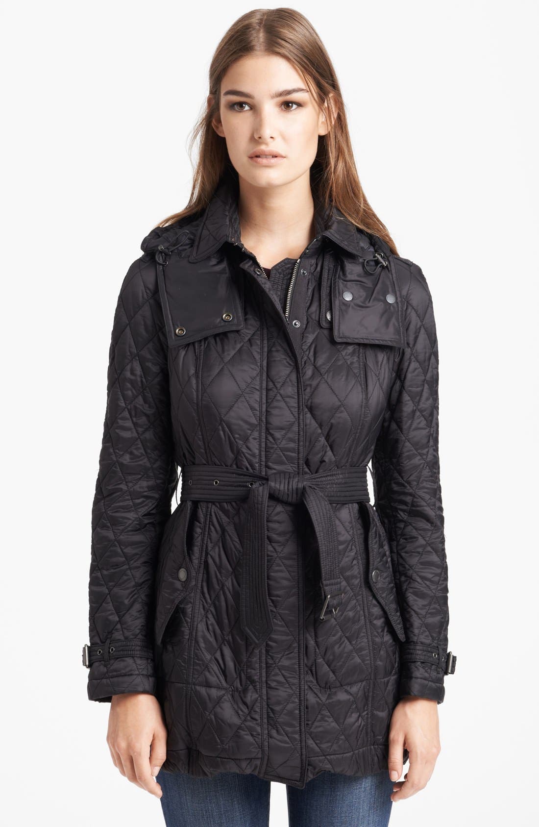 Burberry Finsbridge Belted Quilted 