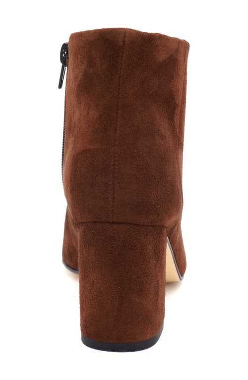 Amalfi By Rangoni Frank Bootie In Castagna Cashmere