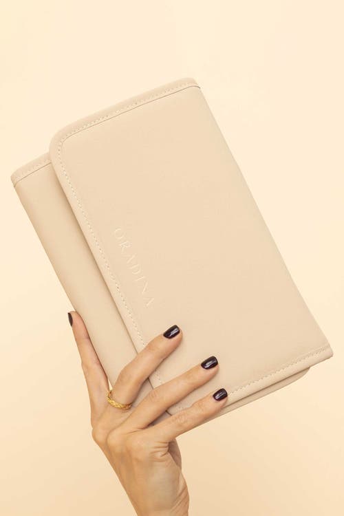 Oradina Beige The Ultimate Jewelry Case In Beige