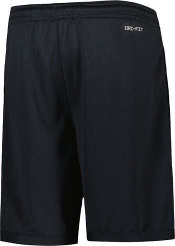 Outerstuff Youth Black Brooklyn Nets Fade Away Shorts