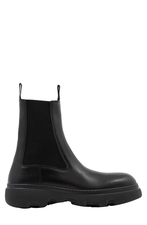 Creeper Chelsea Boot in Black