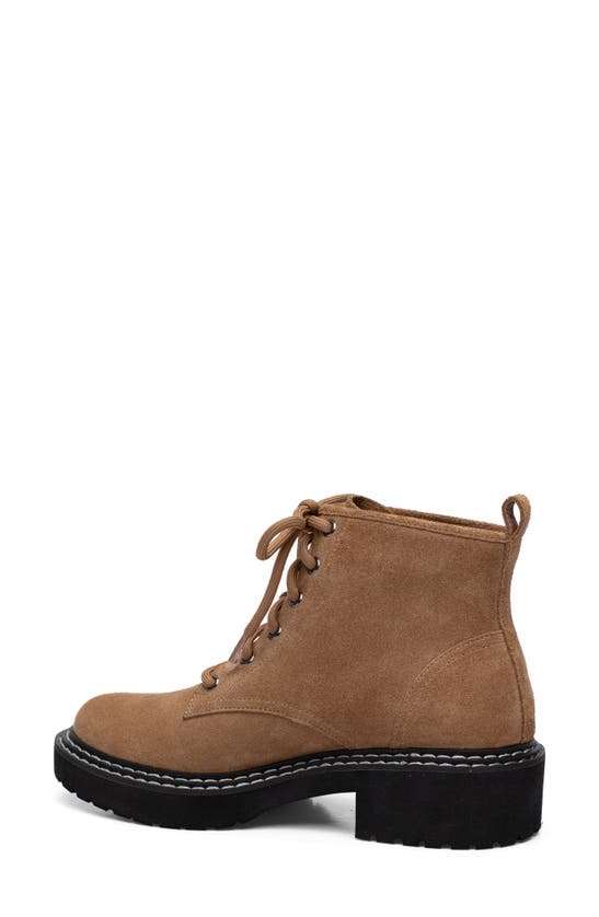 Linea Paolo Taylor Combat Boot In Whiskey