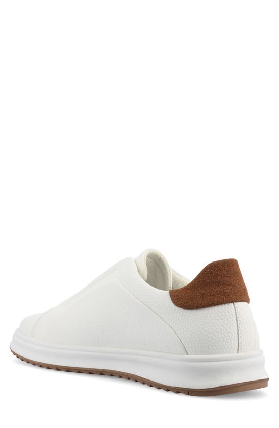Vance Co. Matteo Tru Comfort Low Top Sneaker In White