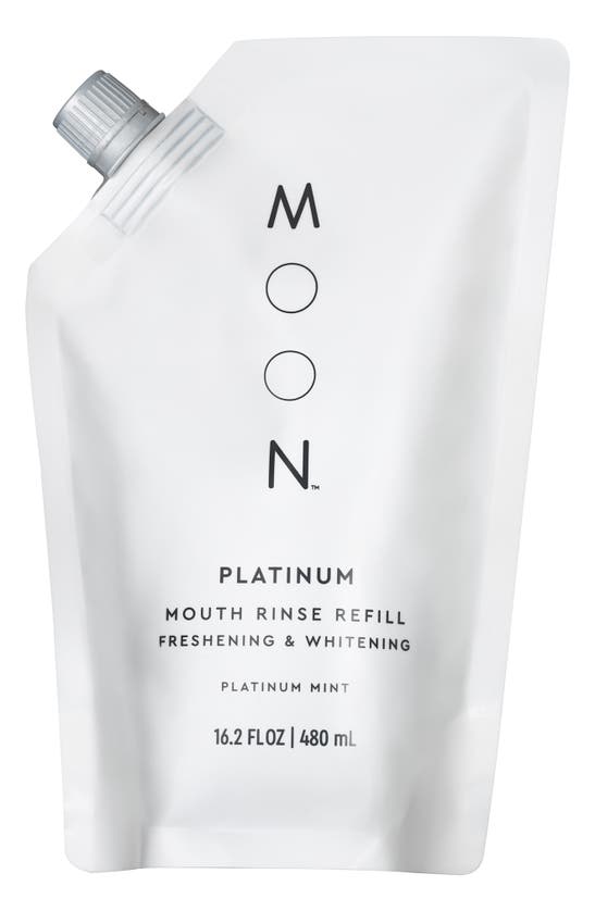 Shop Moon Platinum Whitening Mouth Rinse In Refill
