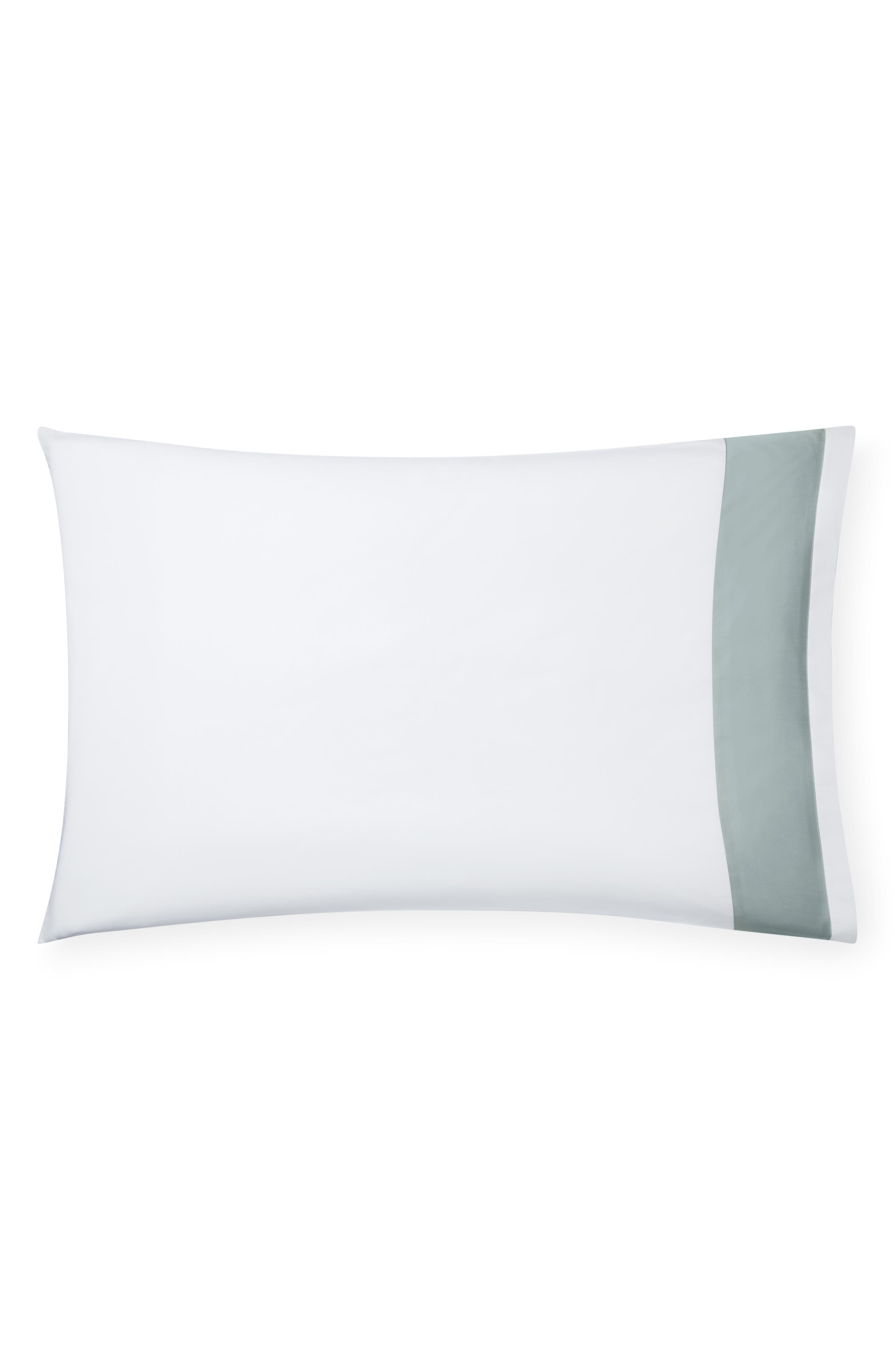 - White/White Standard Pair Sferra Grande Hotel Pillowcases