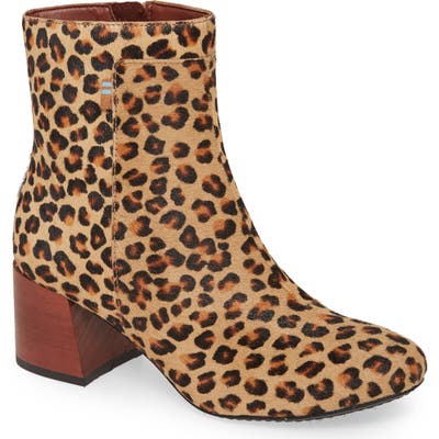 Toms Emmy Genuine Calf Hair Bootie, Brown