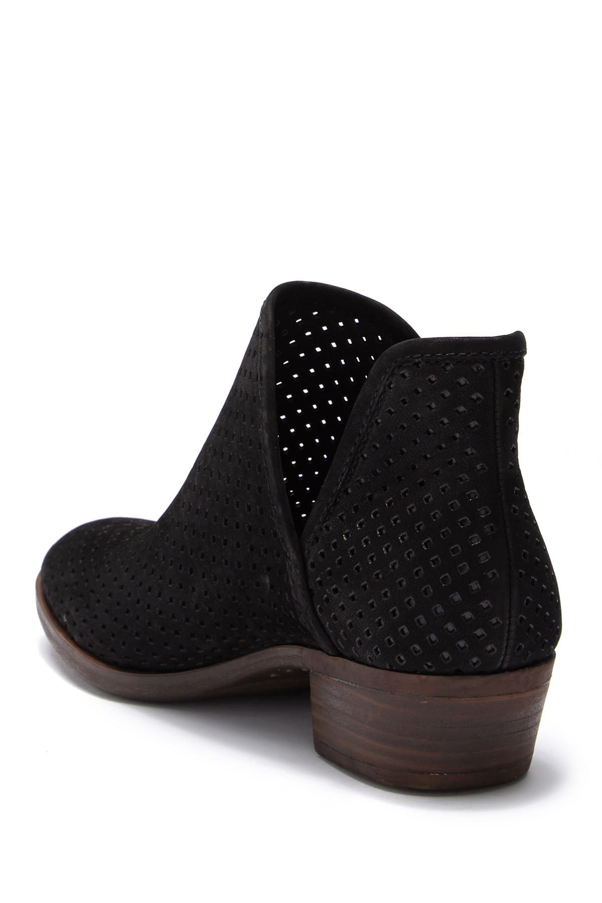 brooklin perforated suede bootie
