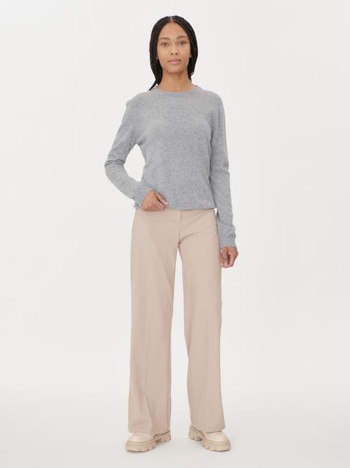 Gobi Cashmere Crew Neck Sweater In Vapor Blue