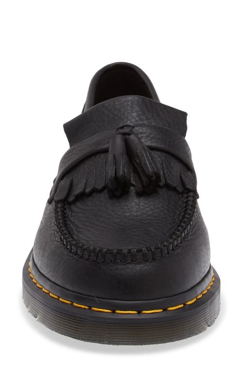 Dr. Martens' Dr. Martens Adrian Kiltie Tassel Loafer In Black Ambassador