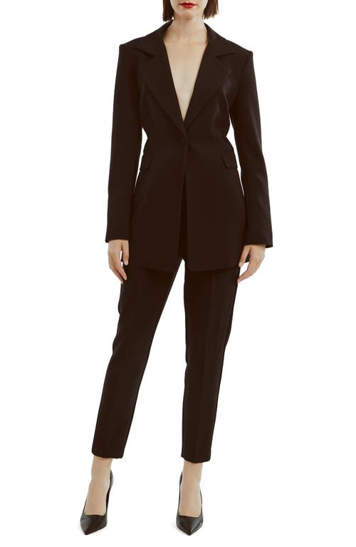 Bardot Austyn Longline Blazer In Black