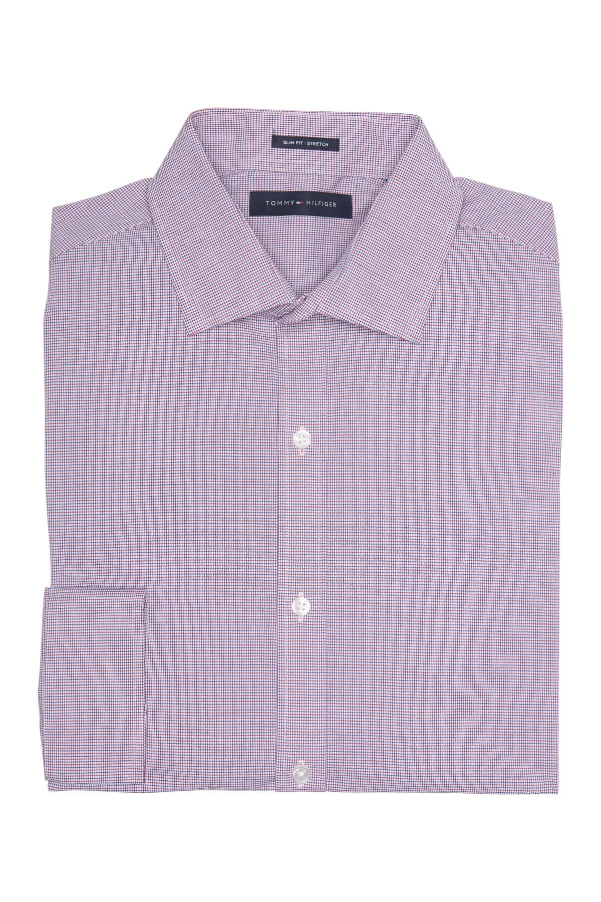tommy hilfiger fitted dress shirt