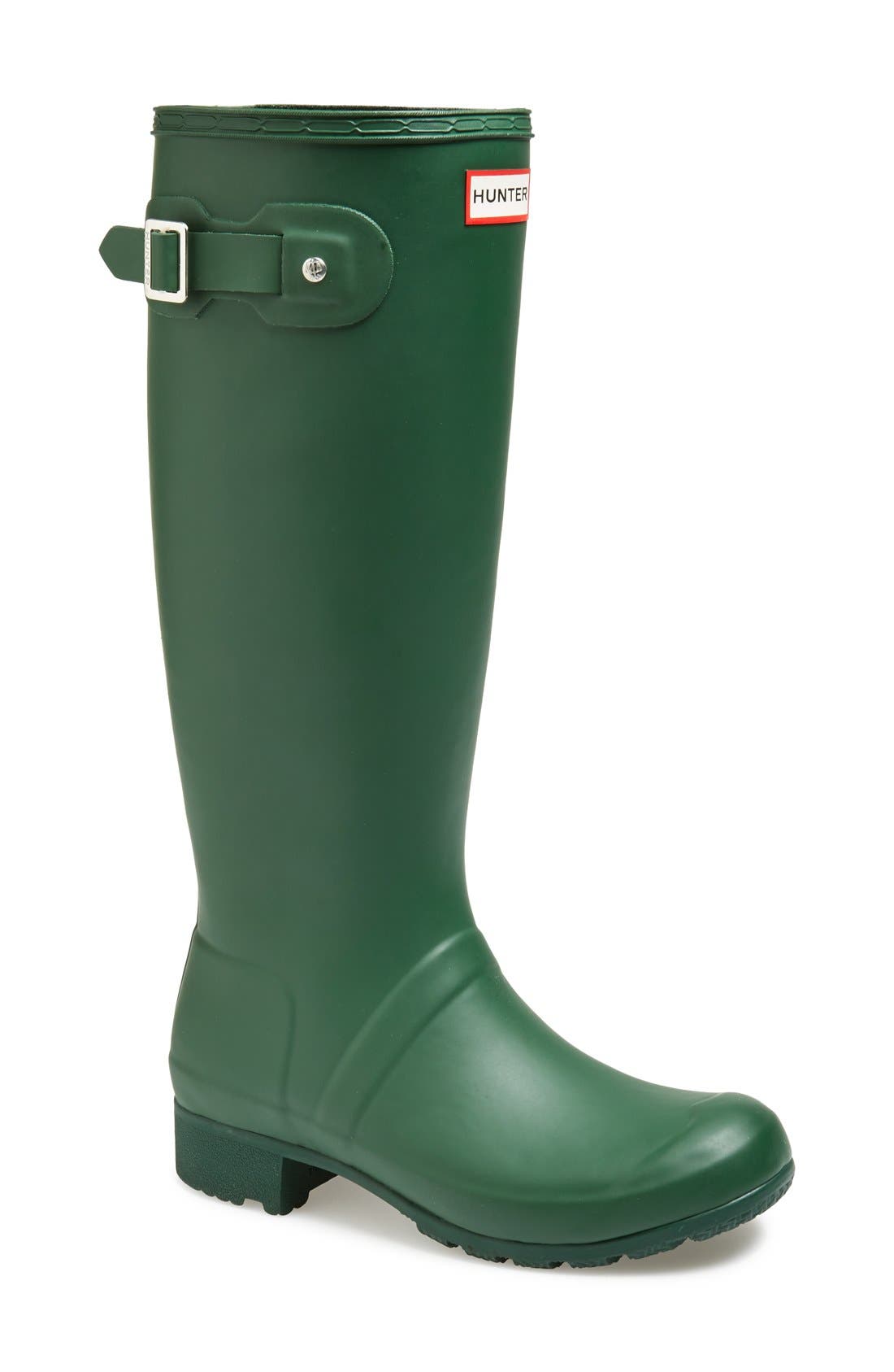 HUNTER,
                            Tour Packable Waterproof Rain Boot,
                            Main thumbnail 74, color,
                            301