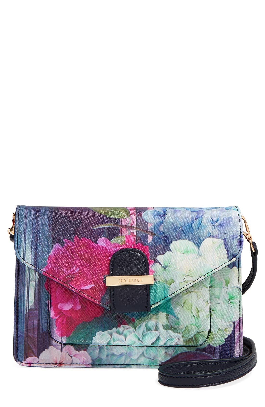 Ted Baker London 'Hydrangea' Floral Print Crossbody Bag Nordstrom