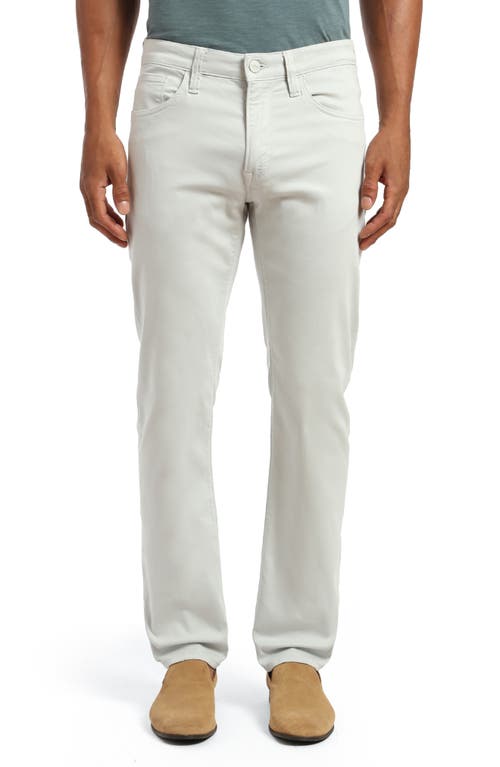 Charisma Relaxed Straight Leg Twill Pants in Pearl Twill