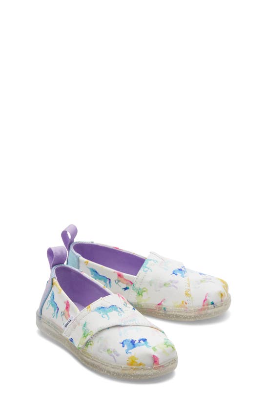 Toms Alpargata Slip-on Sneaker In White