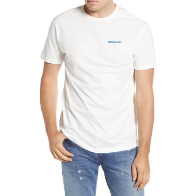 Patagonia Breaking Trail Organic Cotton T-Shirt, White