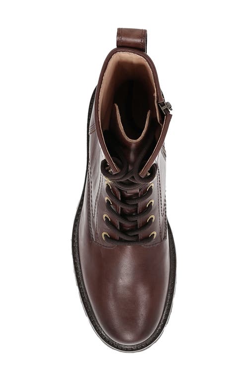 Frye Olivia Combat Boot In Bourbon