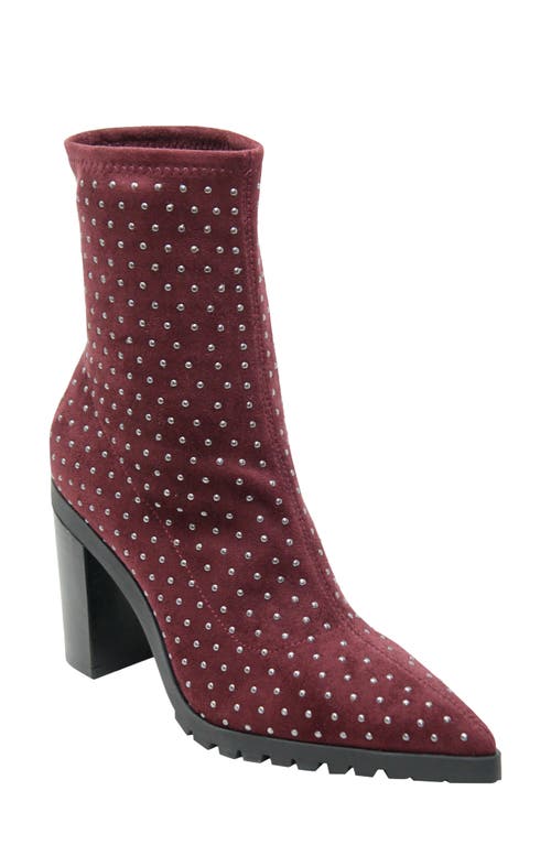 Charles by Charles David Danielle Pointed Toe Bootie in Deep Maroon