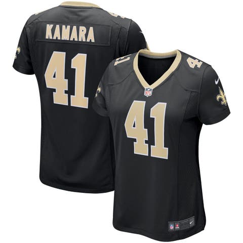 Men's Nike Alvin Kamara Gray New Orleans Saints Atmosphere Fashion Game Jersey Size: 3XL