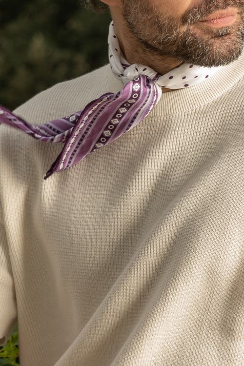 Elizabetta Verona In White And Lilac