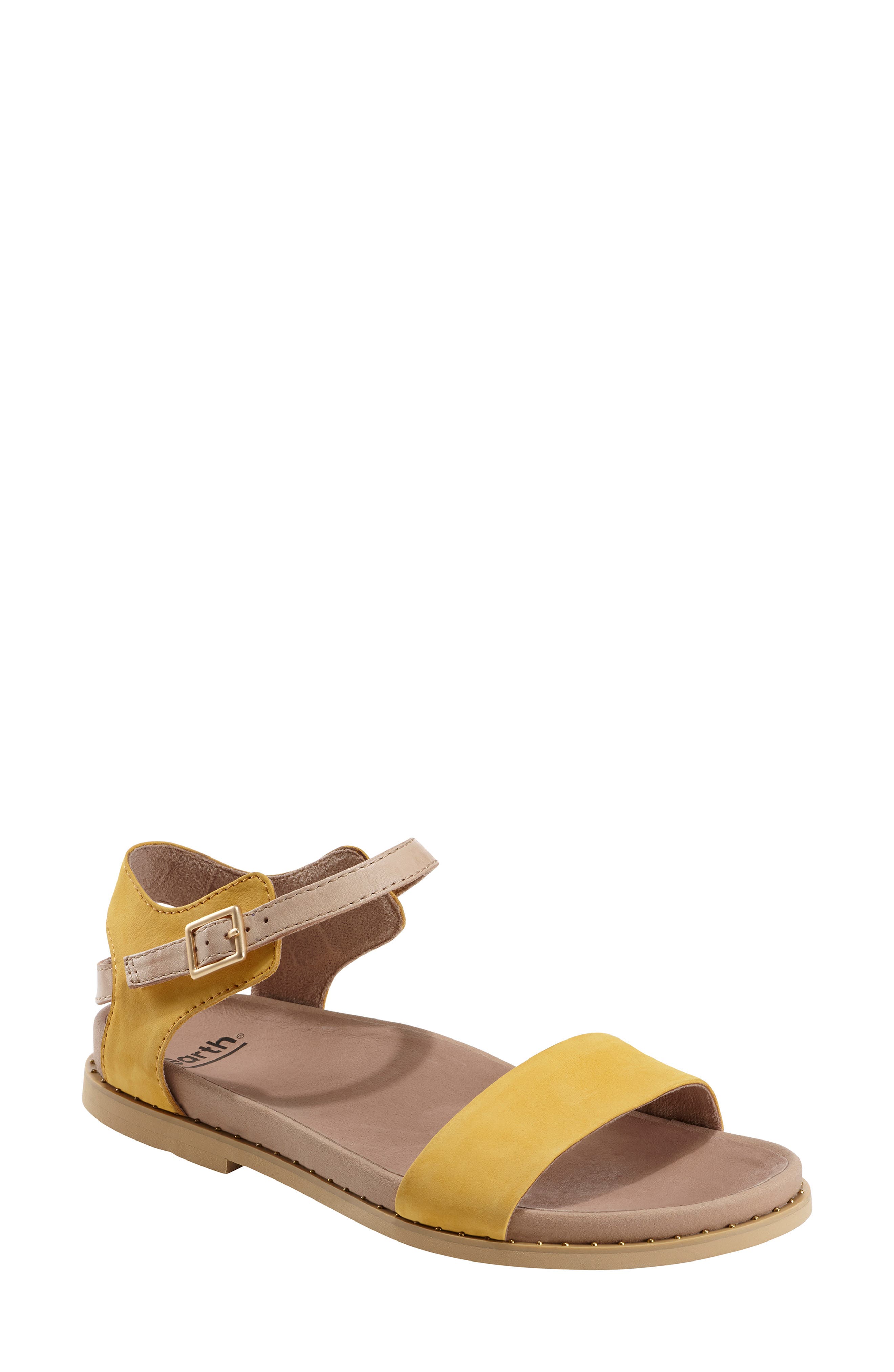 Earth Cameo Sandal- Yellow