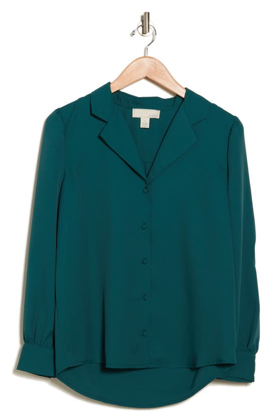 By Design Halo Shirt In Atlantic Deep