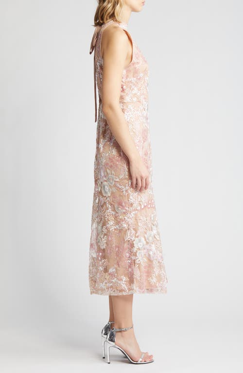 SAM EDELMAN SAM EDELMAN FLORAL SEQUIN DRESS