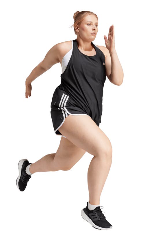 Shop Adidas Originals Adidas Own The Run Tank Top In Black