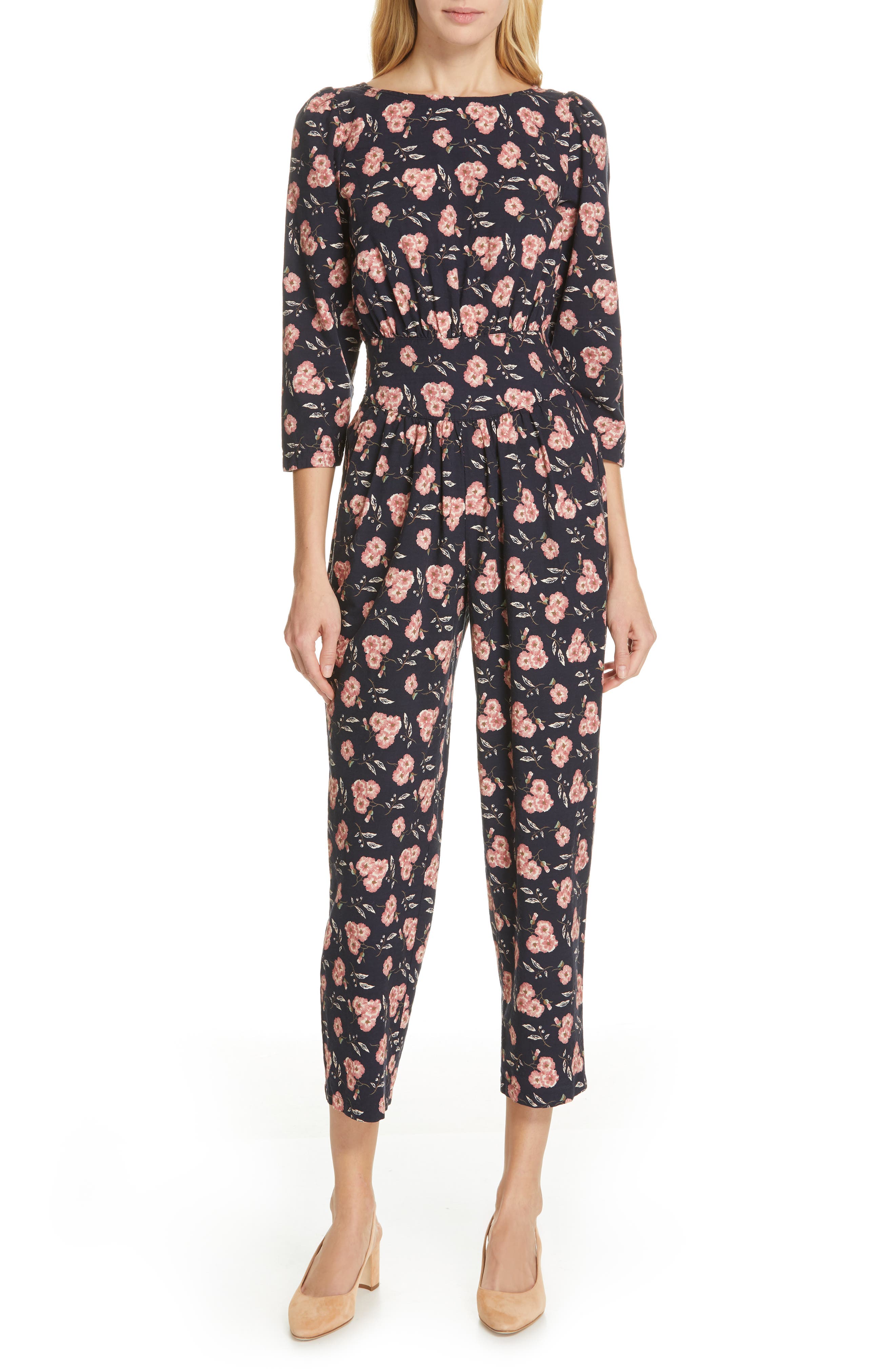 floral jumpsuit nordstrom