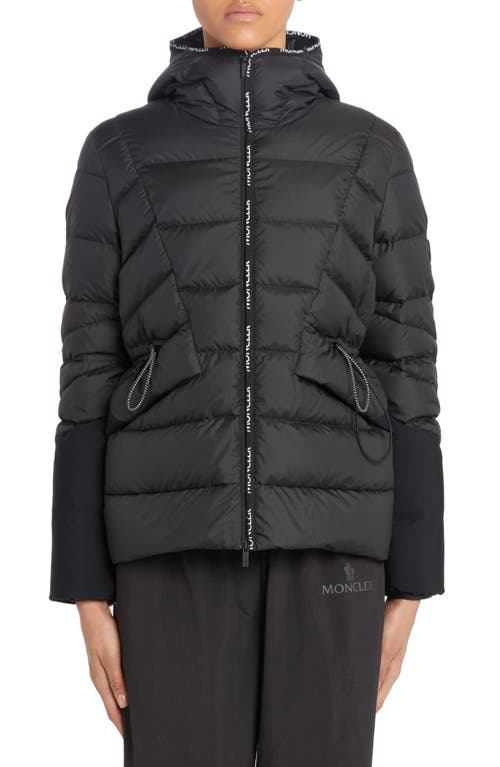 Moncler Sittang Hooded Down Puffer Jacket in Black at Nordstrom, Size 2