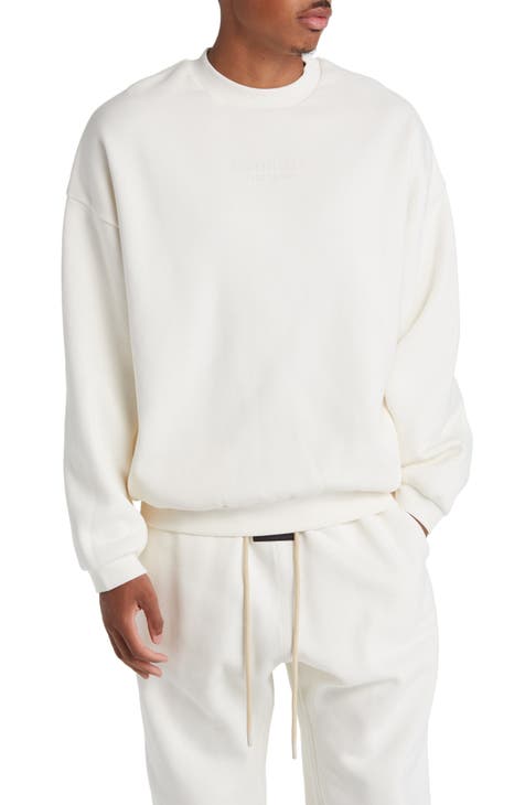 BOSS - Branded crew-neck sweater in dry-flex fabric