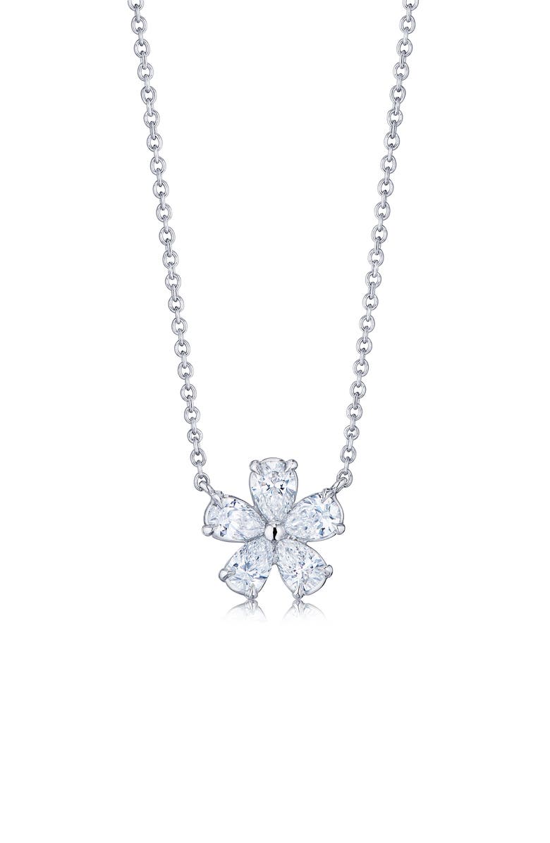 Kwiat Floral Cluster Diamond Pendant Necklace | Nordstrom