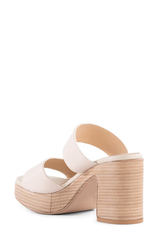 Shop Seychelles Summer Nights Platform Sandal In Off White