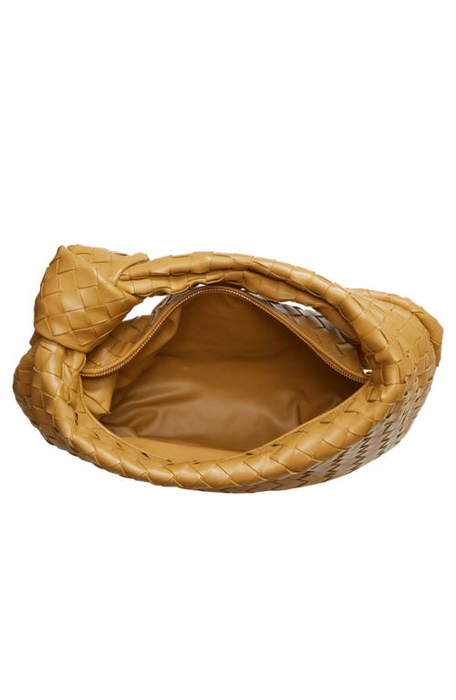 BOTTEGA VENETA BOTTEGA VENETA TEEN JODIE INTRECCIATO LEATHER HOBO