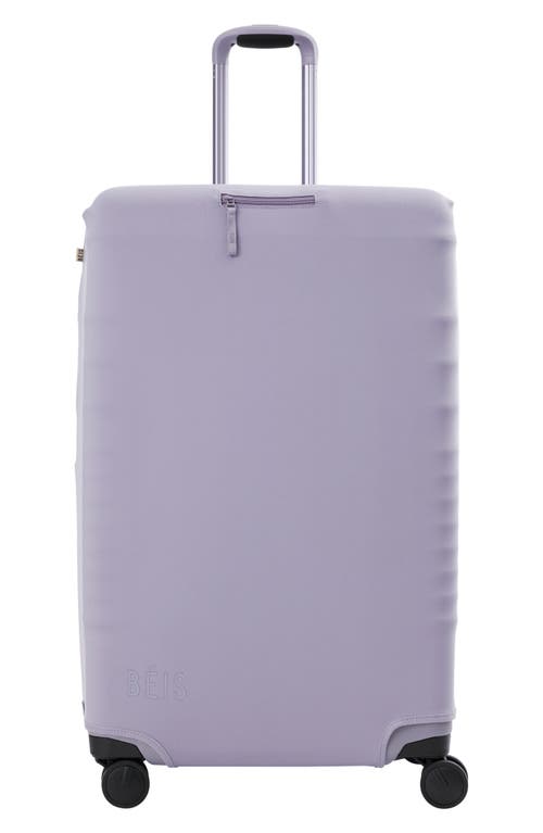 Shop Beis Béis The Large Luggage Cover In Lavender